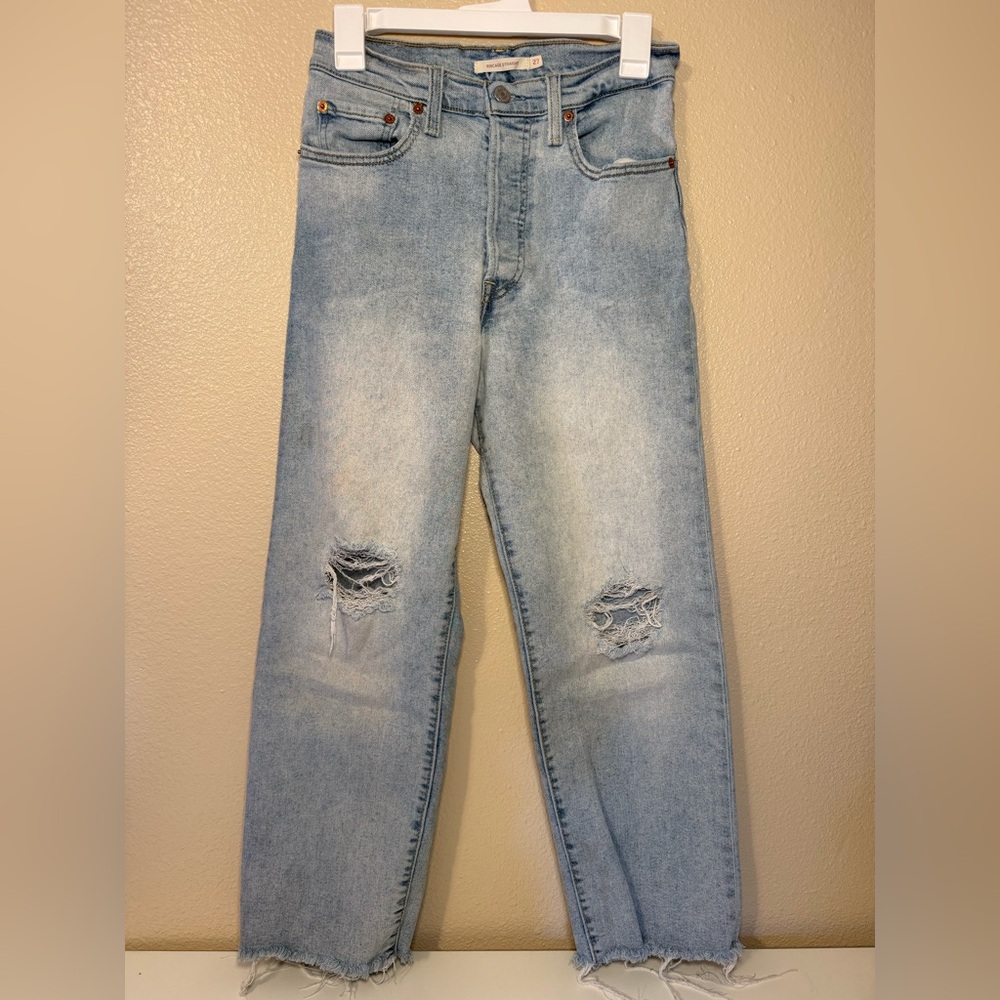 Levi’s Denim Ribcage Straight Women’s Jeans size 27